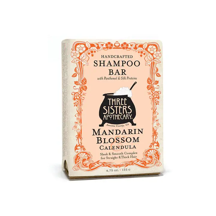 Soap Cauldron Shampoo Bar Mandarin Blossom & Calendula