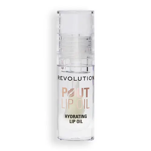 Revolution Beauty Pout Lip Oil Lychee Clear