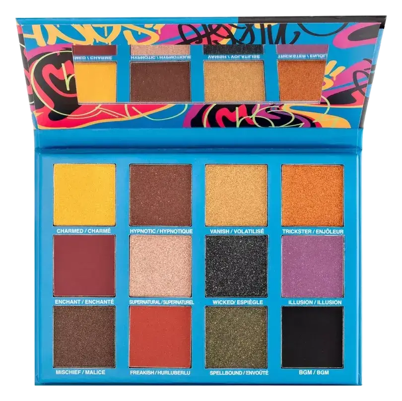 Black Radiance Brilliant Effects Eyeshadow Palette Midnight Magic