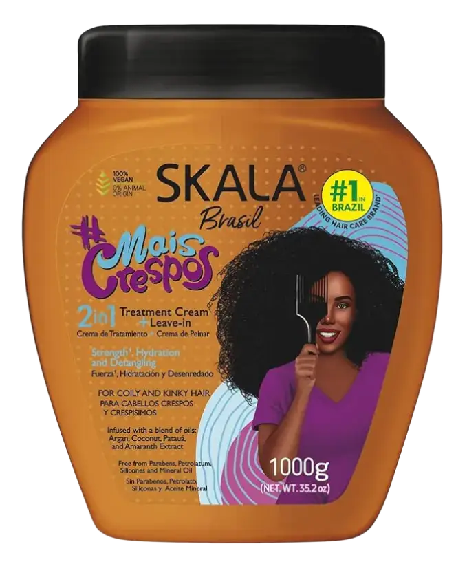 Skala Mais Crespos 2 In 1 Treatment Cream + Leave-In