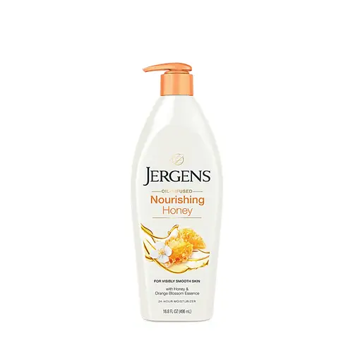 Jergens Skincare Oil-Infused 24-Hour Moisturizer Nourishing Honey