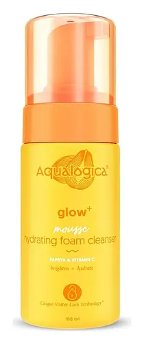 Aqualogica Glow+ Mousse Hydrating Foam Cleanser