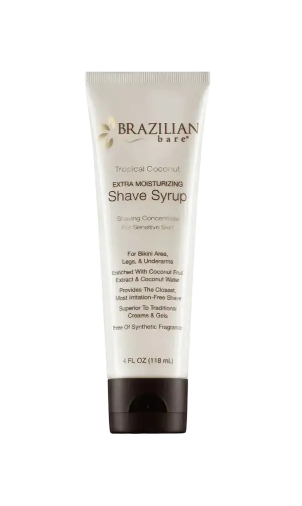 Brazilian Bare Extra Moisturizing Shave Syrup Tropical Coconut