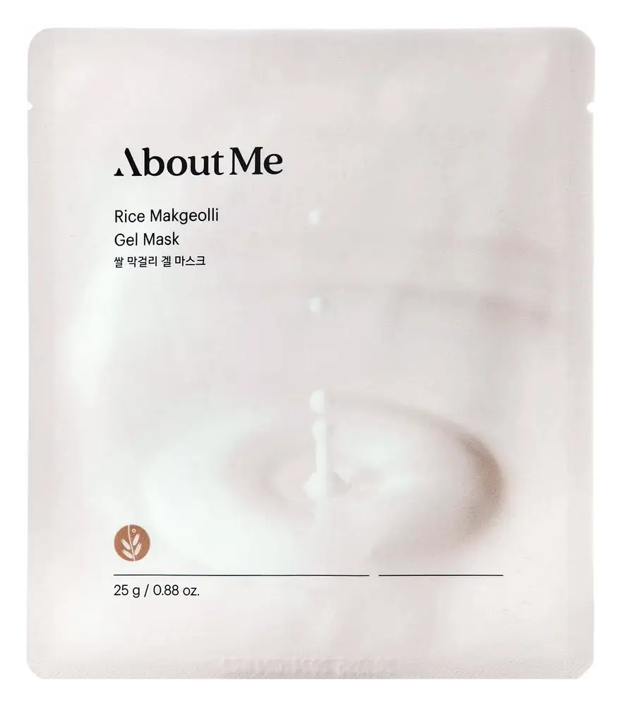 About Me Rice Makgeolli Gel Mask