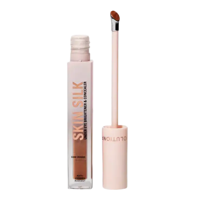 Revolution Beauty Skin Silk Under Eye Brightener & Concealer Dark Orange