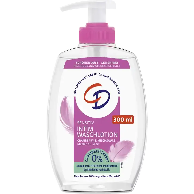 CD Sensitiv Intim Waschlotion Cranberry & Milchsäure