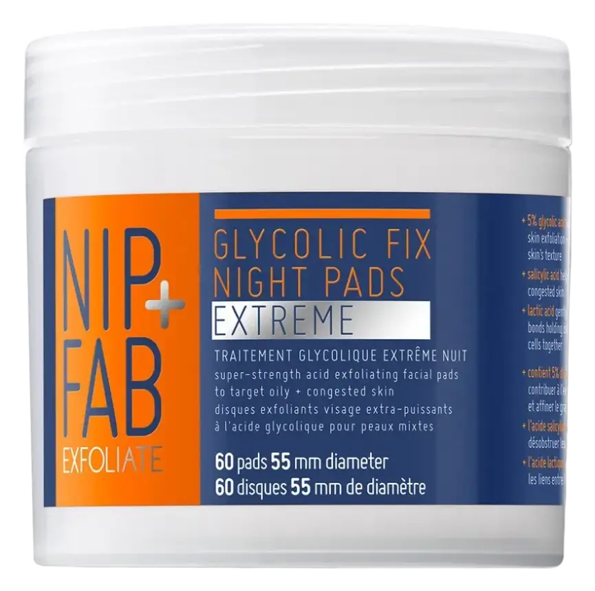 Nip + Fab Glycolic Fix Night Pads Extreme