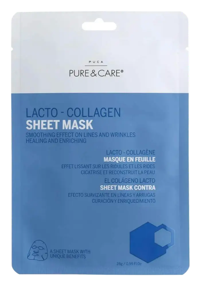 Puca – Pure & Care Lacto Collagen Sheet Mask