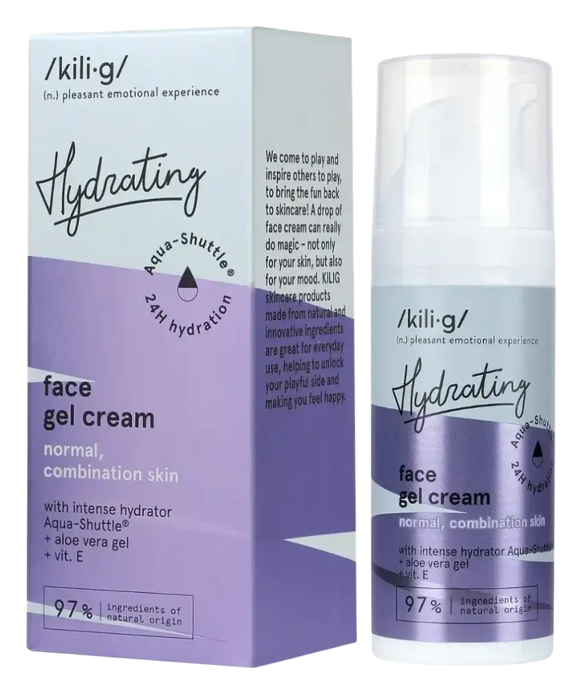 /Kili•g/ Hydrating Face Gel Cream For combination skin