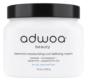 Adwoa Beauty Baomint Moisturizing Curl Defining Cream