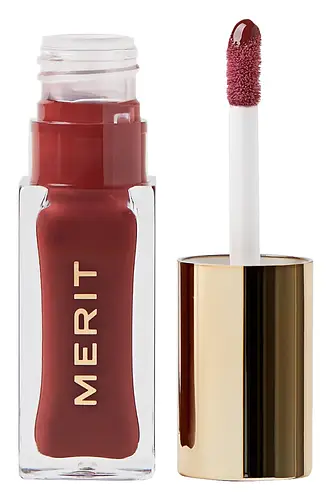 Merit Beauty Shade Slick Classics Tinted Lip Oil Sangria
