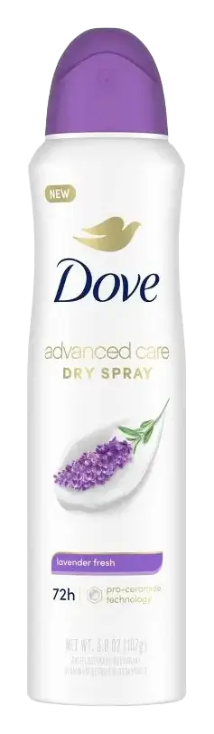 Dove Advanced Care Dry Spray Lavender Fresh