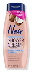 Nair Shower Cream Hair Remover Sensitive Formula