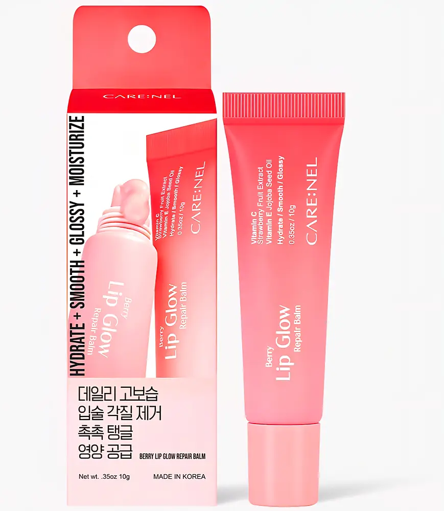 CARE:NEL Berry Lip Glow Repair Balm