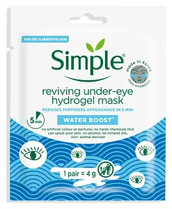 Simple Skincare Reviving Under-Eye Hydrogel Mask