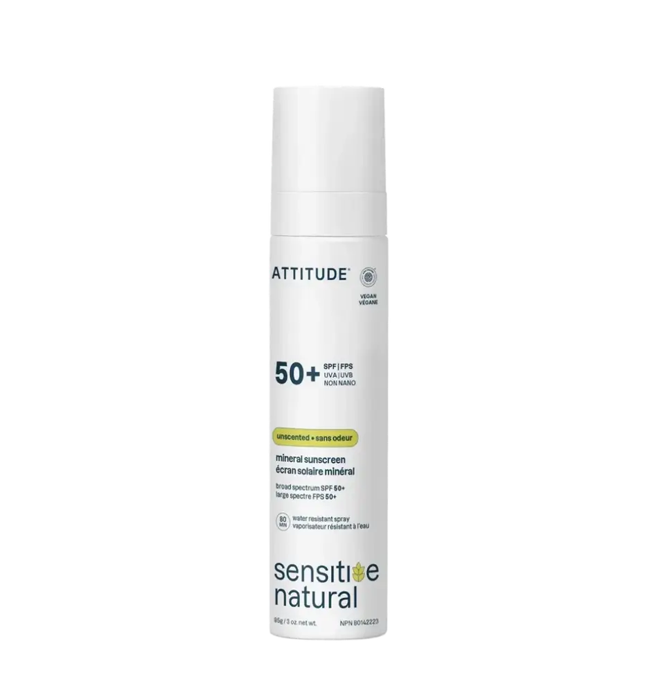 ATTITUDE Mineral Sunscreen Spray SPF 50+