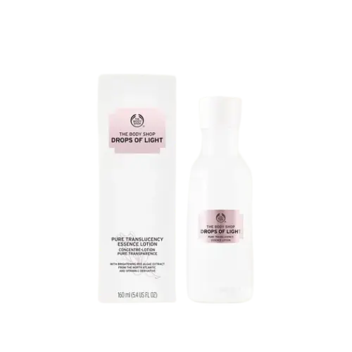 The Body Shop Drops Of Light Pure Translucency Essence Lotion