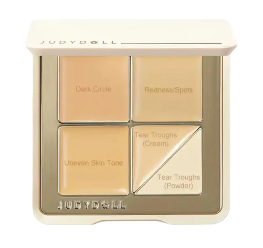 Judydoll 5 Shades Concealer Palette 01 Light Skin Tone