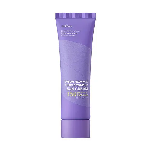 Isntree Onion Newpair Purple Tone Up Sun Cream SPF 50+