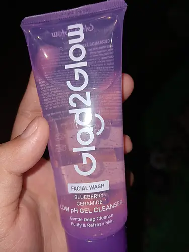 Glad2Glow Facial wash glad2glow blueberry
