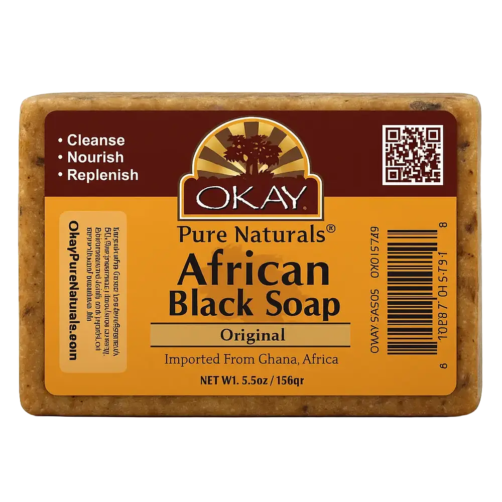 Okay Pure Naturals African Black Soap