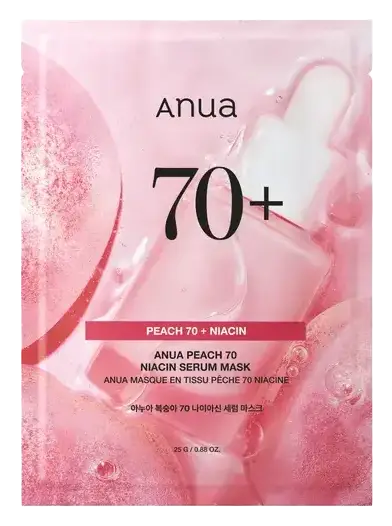 Anua Peach 70 Niacin Serum Mask