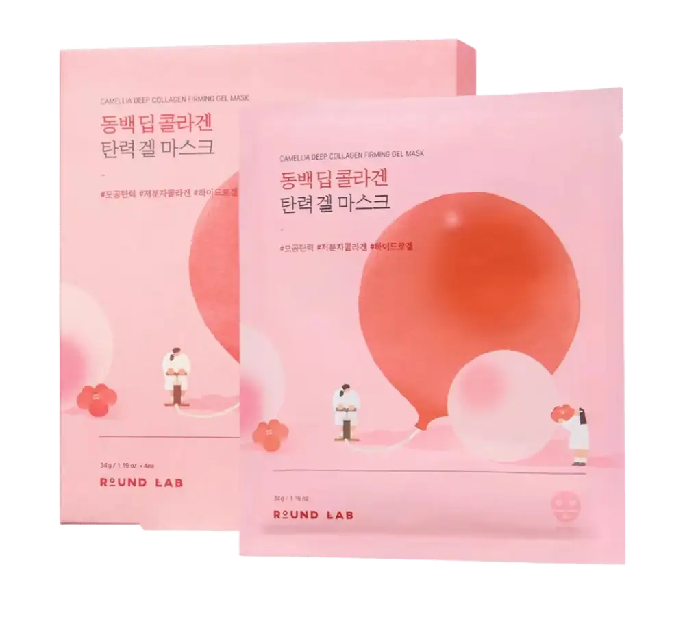 Round Lab Camellia Deep Collagen Firming Gel Mask