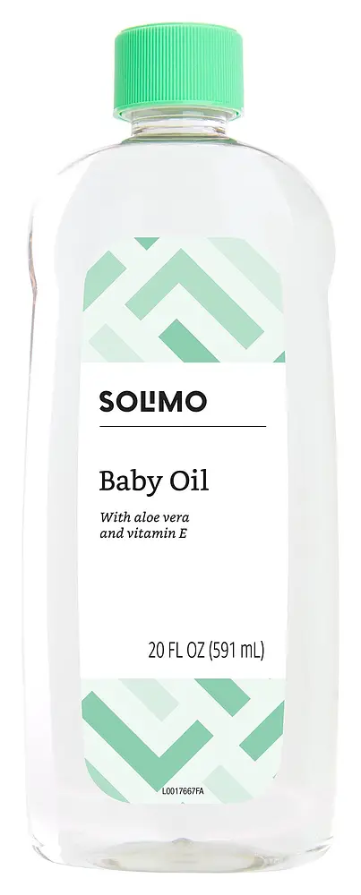 Solimo Baby Oil with Aloe Vera & Vitamin E