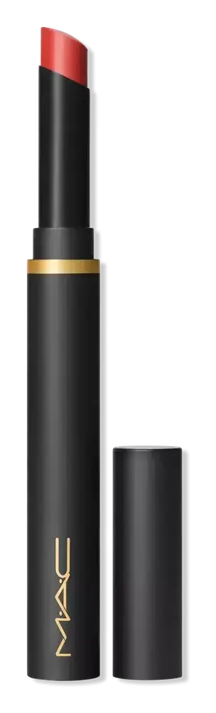Mac Cosmetics Powder Kiss Velvet Blur Slim Lipstick Dubonnet Buzz