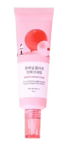 Round Lab Camellia Deep Collagen Firming Sun Serum SPF 50+