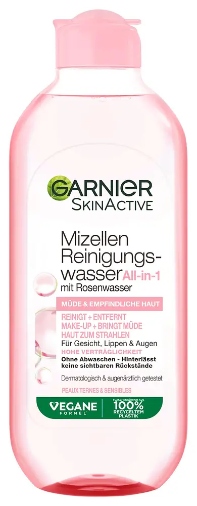 Garnier SkinActive Micellar Cleansing Water All-In-1 With Rose Water Austria
