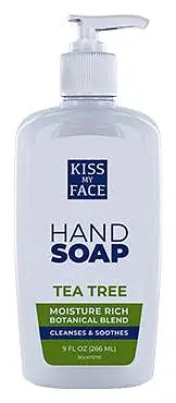 Kiss My Face Hand Soap Tea Tree