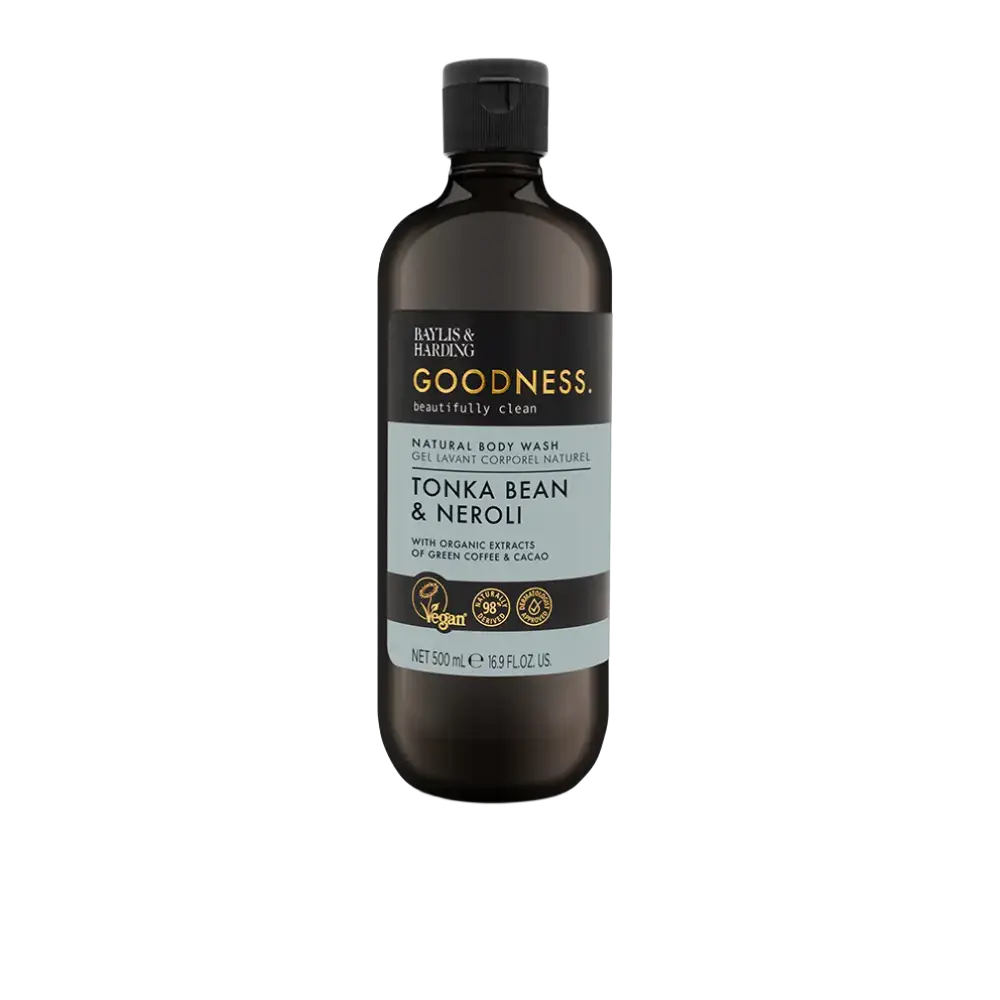 Baylis & Harding Goodness Natural Body Wash Tonka Bean and Neroli