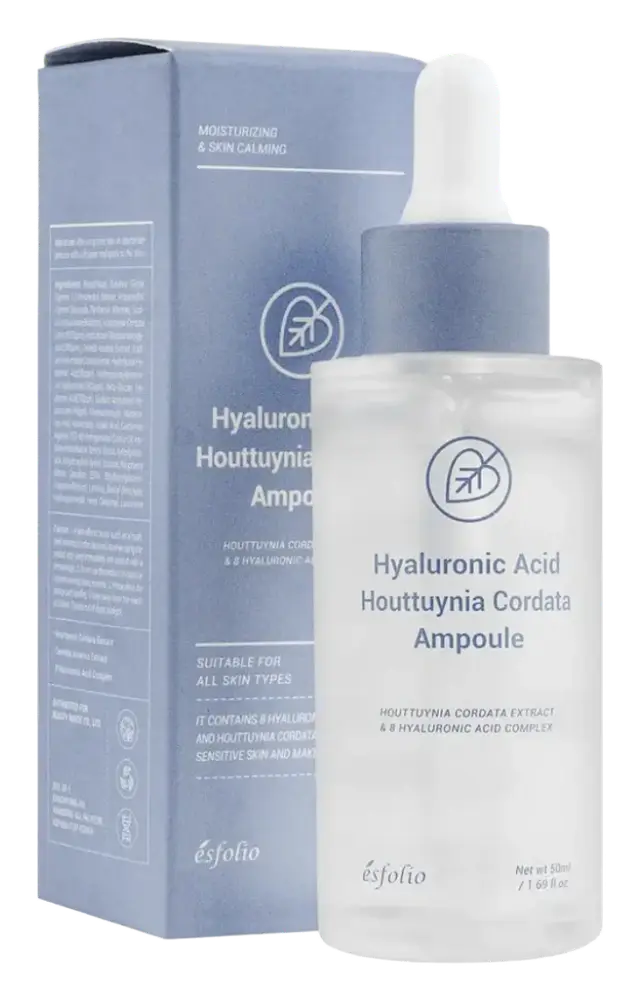 Esfolio Hyaluronic Acid Houttuynia Cordata Ampoule