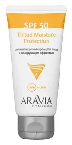 Aravia Professional Tinted Moisture Protection SPF 50