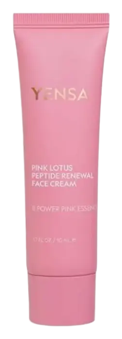 YENSA Pink Lotus Peptide Renewal Face Cream