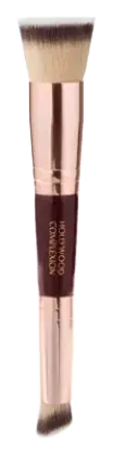 Charlotte Tilbury Hollywood Complexion Brush Rose Gold & Night Crimson