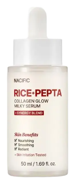 Nacific Rice + Pepta Collagen Glow Milky Serum
