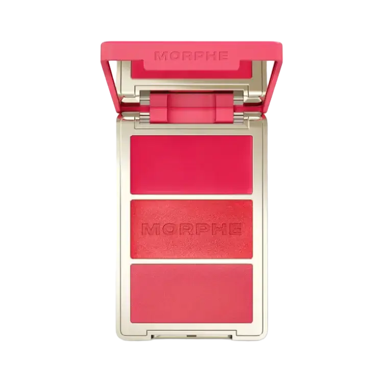 Morphe Cheek Thrills Multi-Finish Face Trio Cabana Club