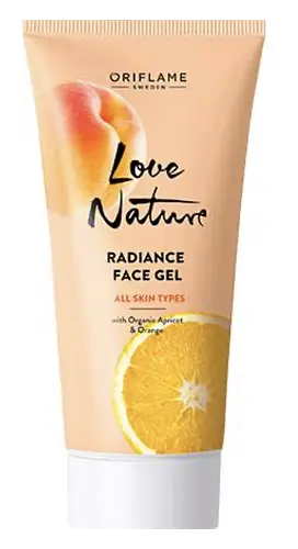 Oriflame Love Nature Radiance Face Gel with Organic Apricot & Orange