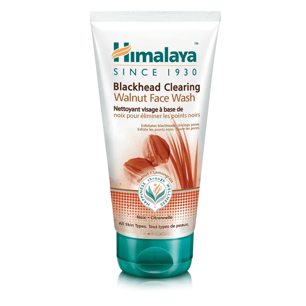 Himalaya Blackhead Clearing Walnut Face Wash
