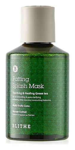 BLITHE Patting Splash Mask Soothing & Healing Green Tea