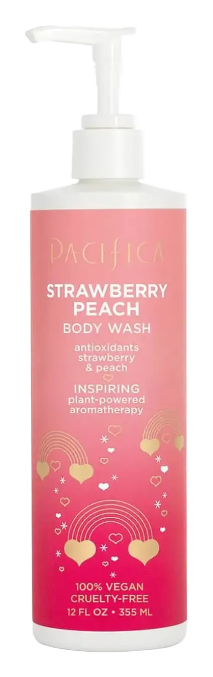 Pacifica Body Wash Strawberry Peach