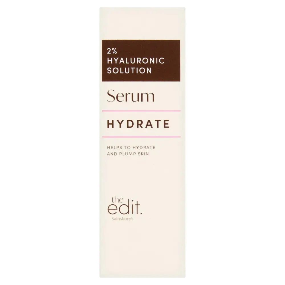The Edit By Sainsbury's Hydrate 2% Hyaluronic Solution Serum