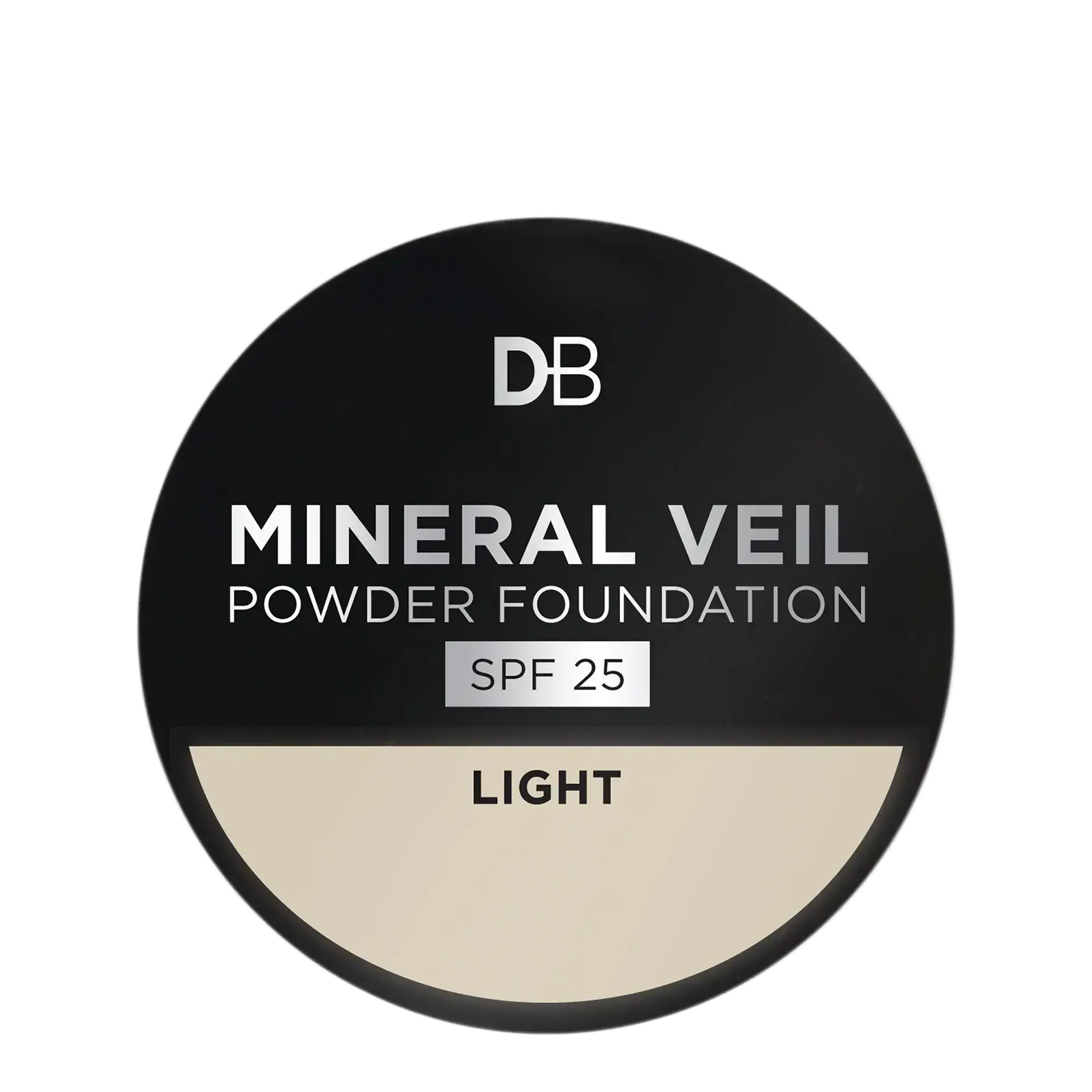 DB Cosmetics Mineral Veil Powder Foundation SPF 25 Light