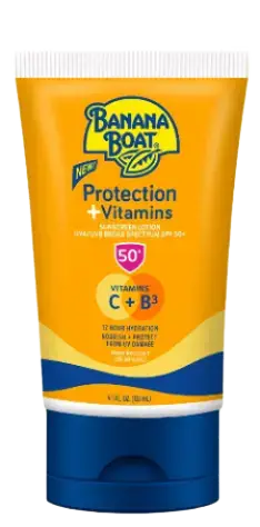 Banana Boat Protection + Vitamins Sunscreen Lotion SPF 50