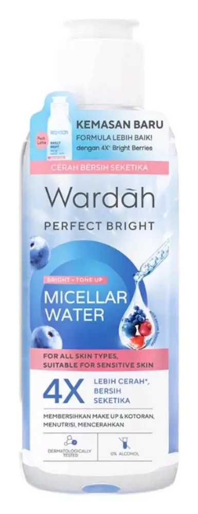 Wardah Bright + Tone Up Micellar Water