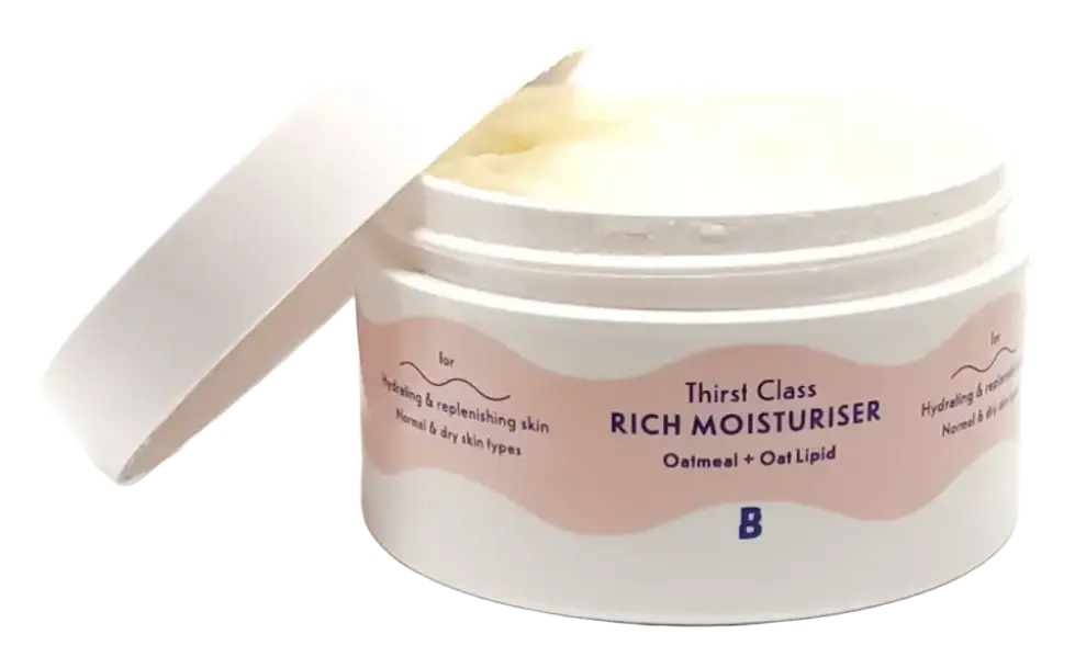 Beauty Bay Thirst Class Rich Moisturiser with Oatmeal and Oat Lipid