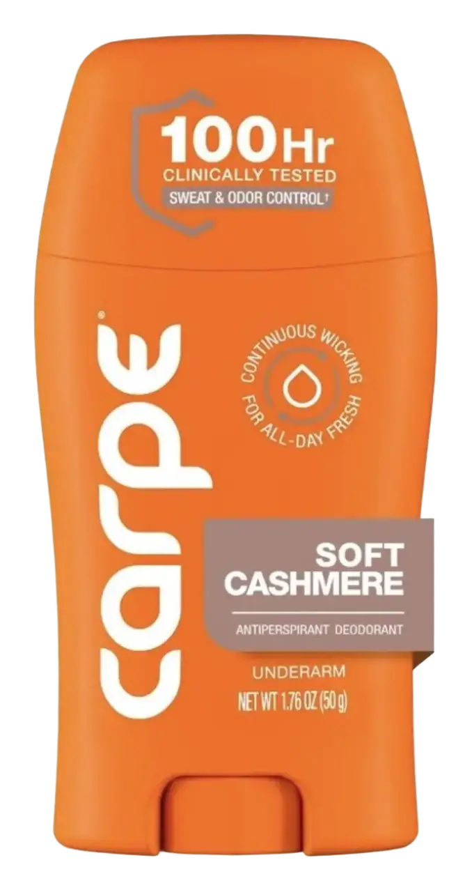 Carpe Antiperspirant Underarm Deodorant Soft Cashmere