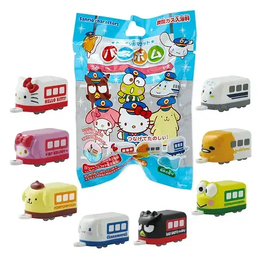 Sanrio Characters Train Bath Ball